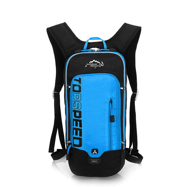 Outdoor-Rucksack neongruen Trinkblase