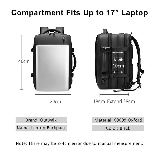 Multi-erweiterbarer Rucksack 16 Zoll