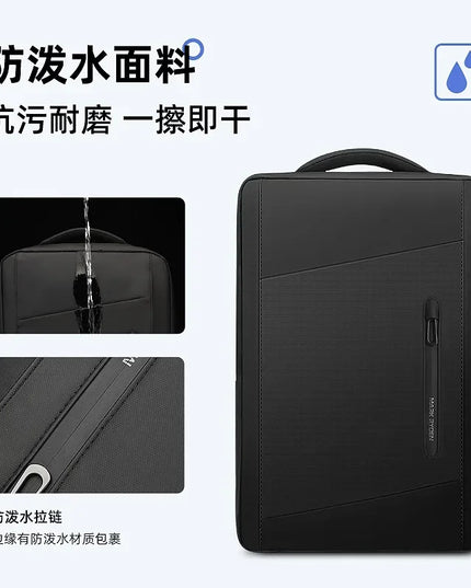 Hochwertig Rucksack schwarz 15.6 Zoll