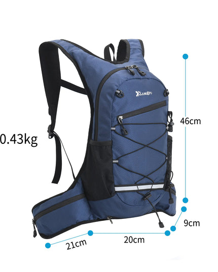 Wasserdichter Alltags-Rucksack robust schwarz