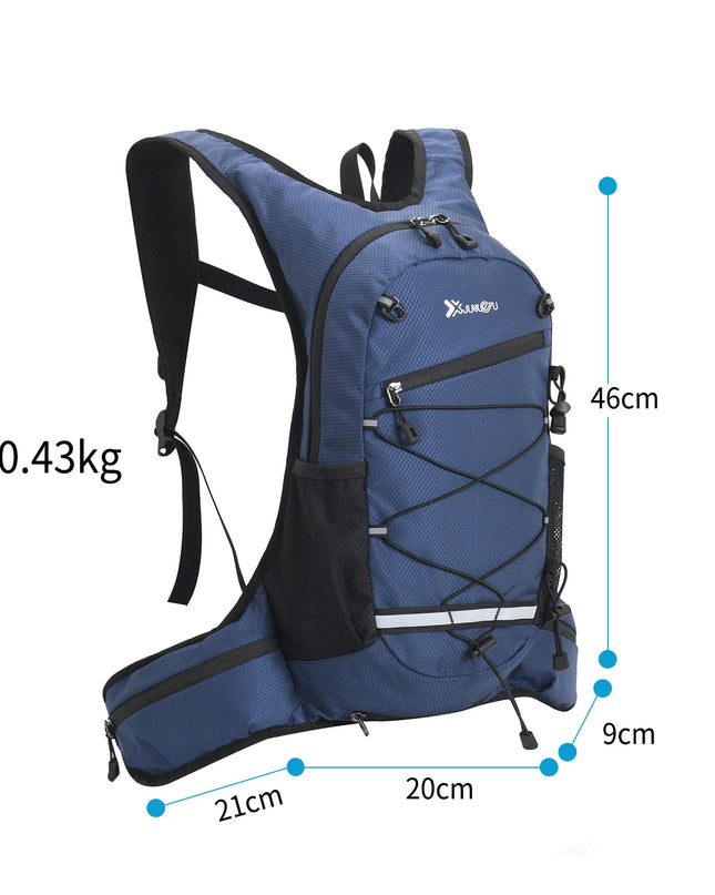 Wasserdichter Alltags-Rucksack robust schwarz