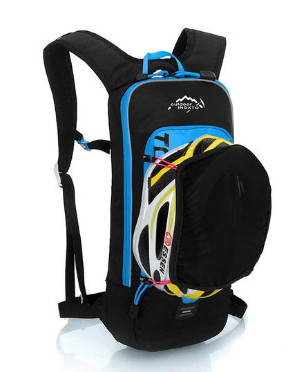 Outdoor-Rucksack neongruen Trinkblase