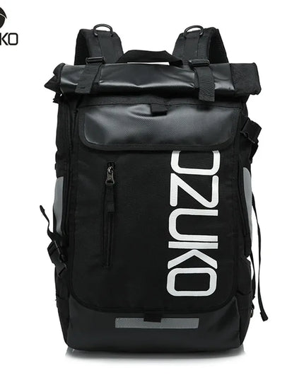Sportlicher Rolltop-Rucksack farbig