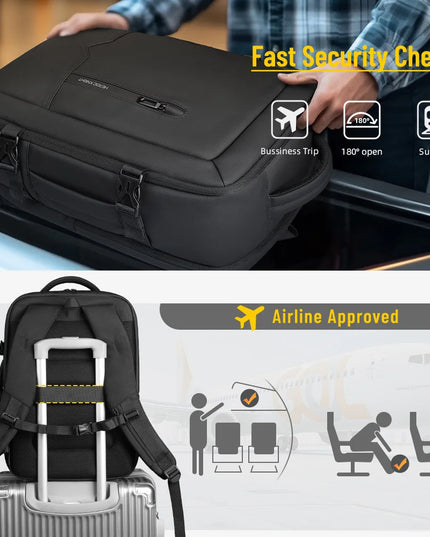 Boarding-Rucksack 17 Zoll Koffer-Oeffnung