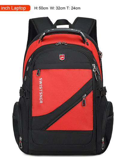 Rucksack 17 Zoll mit Zahlenschloss
