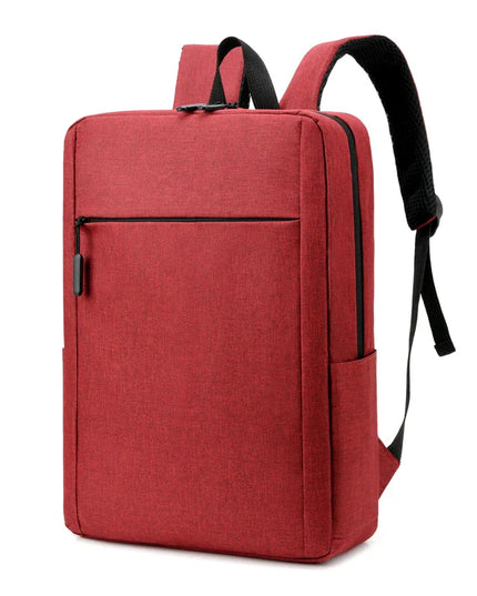 Schlichter Pendler-Rucksack Business USB