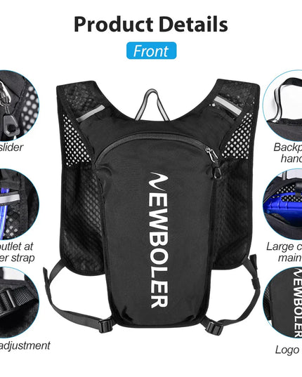 Robuster Buero-Rucksack Fahrrad Nylon