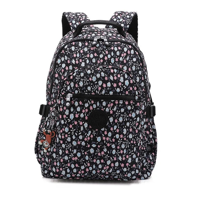 Bunter Schulrucksack mit Buchstaben 16 Zoll