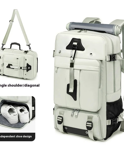 55L Rucksack 3-in-1 mit Schuhfach