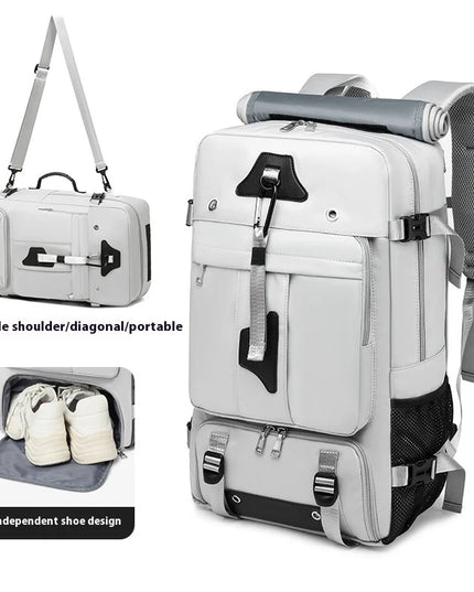 55L Rucksack 3-in-1 mit Schuhfach