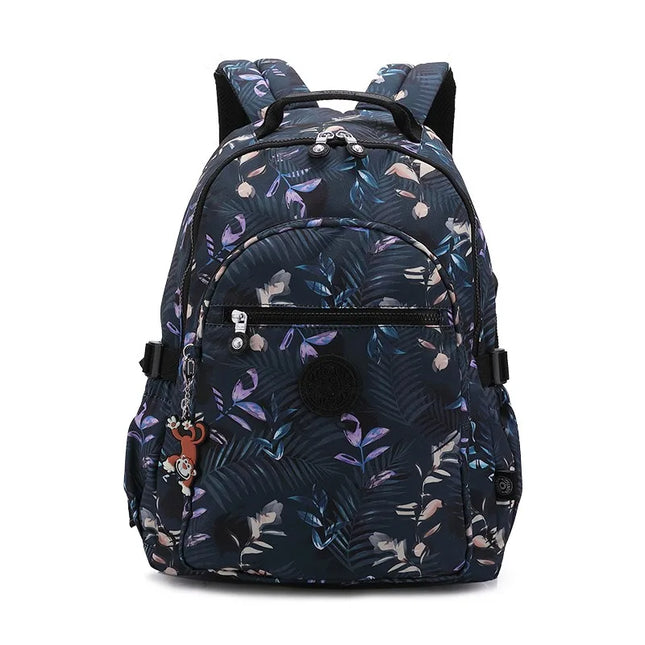Bunter Schulrucksack mit Buchstaben 16 Zoll