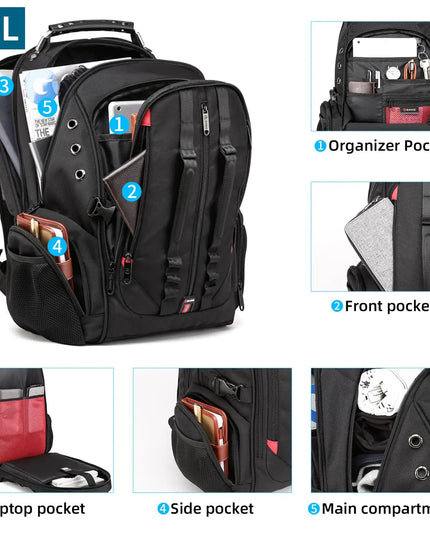 Robuster 40L Outdoor-Rucksack 17 Zoll