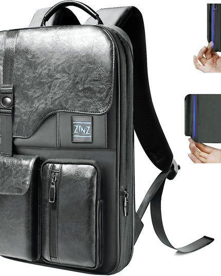Laptop Rucksack 15.6 Zoll – Slim & Erweiterbar, Business & Reise