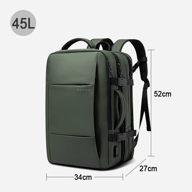Erweiterbarer Rucksack 17.3 Zoll 45L