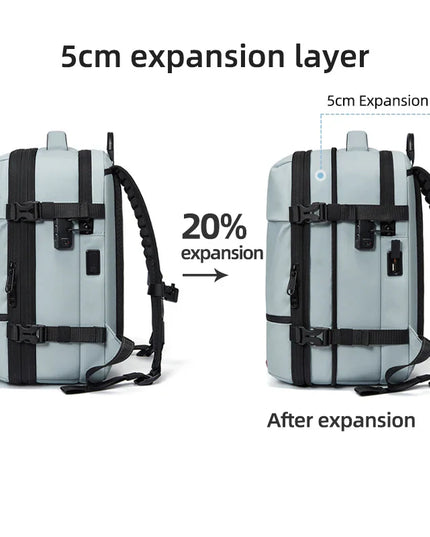 Reise-Rucksack 16 Zoll mit Vakuumfach