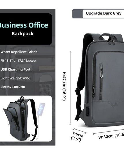 Slim Business Rucksack 15.6 Zoll USB