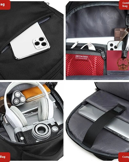 Swiss-Design Rucksack 17 Zoll mit Schloss