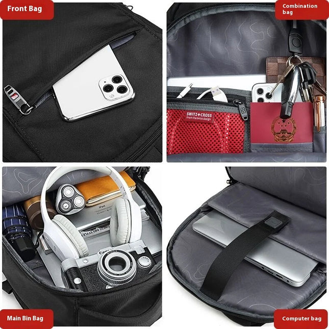 Swiss-Design Rucksack 17 Zoll mit Schloss