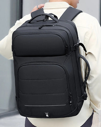 Erweiterbarer Rucksack 17 Zoll mit 4 Fächern