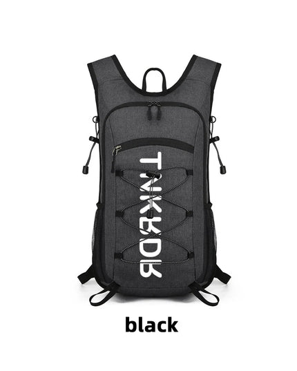 Fahrrad Tactical-Rucksack Trinkblase schwarz