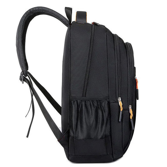 Slim Rucksack Herren mit USB und Fächern