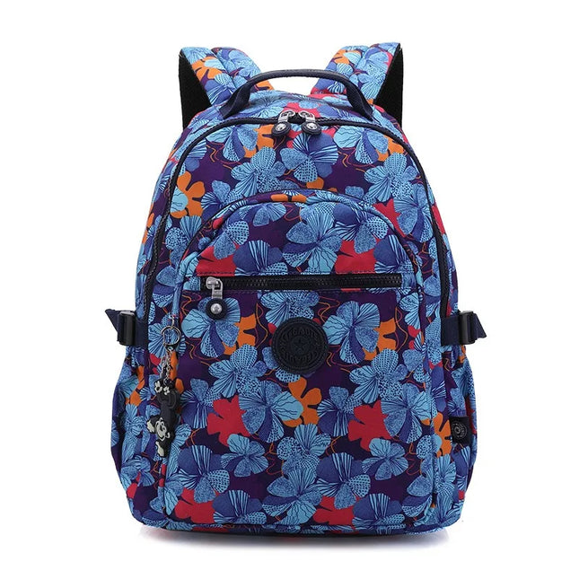 Bunter Schulrucksack mit Buchstaben 16 Zoll