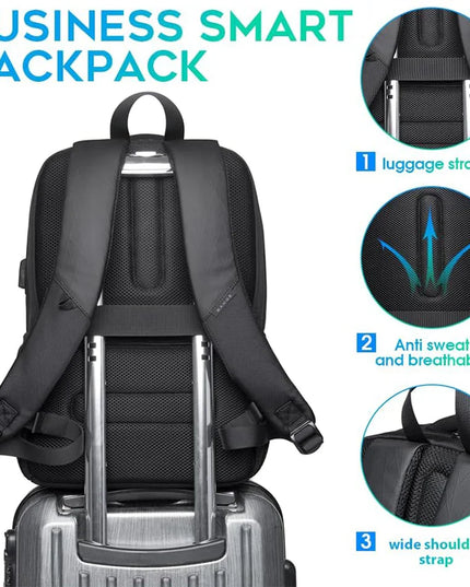 Laptop Rucksack Herren BANGE Leicht & Wasserdicht 15.6 Zoll