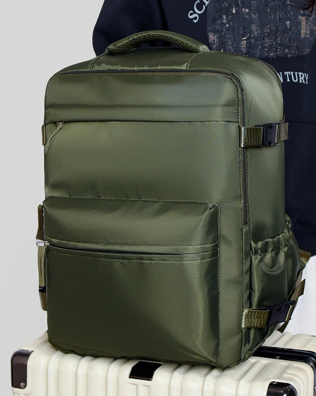 Reise-Rucksack 40x30x19 Schuhfach dunkelblau