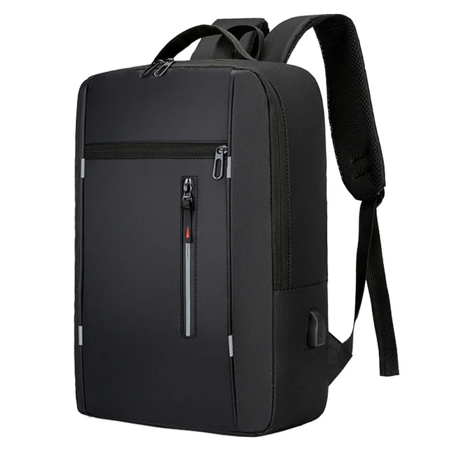 Weisser Business-Rucksack mit USB