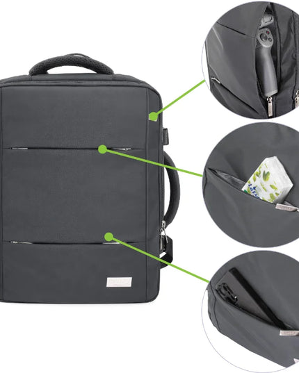 Rucksack 40x20x30 Ryanair und Wizzair