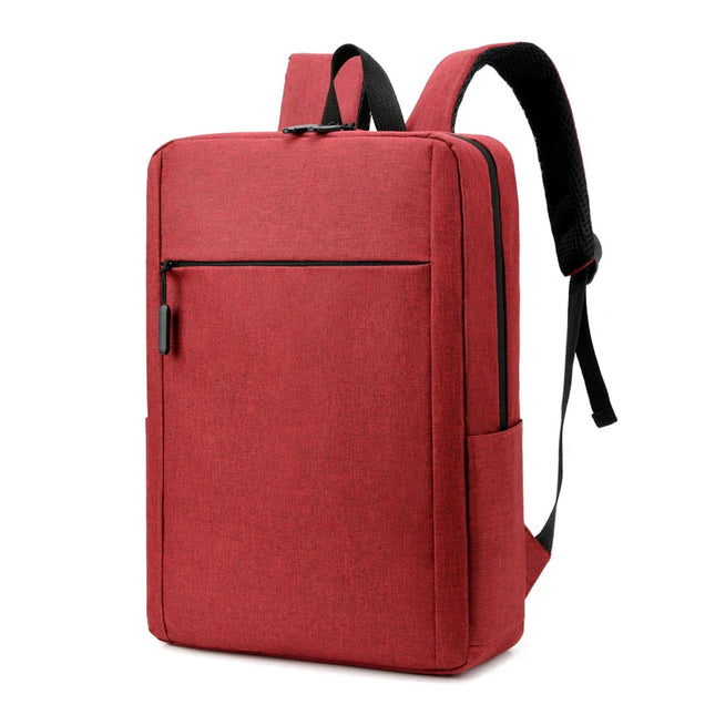 Schlichter Business-Rucksack grau meliert