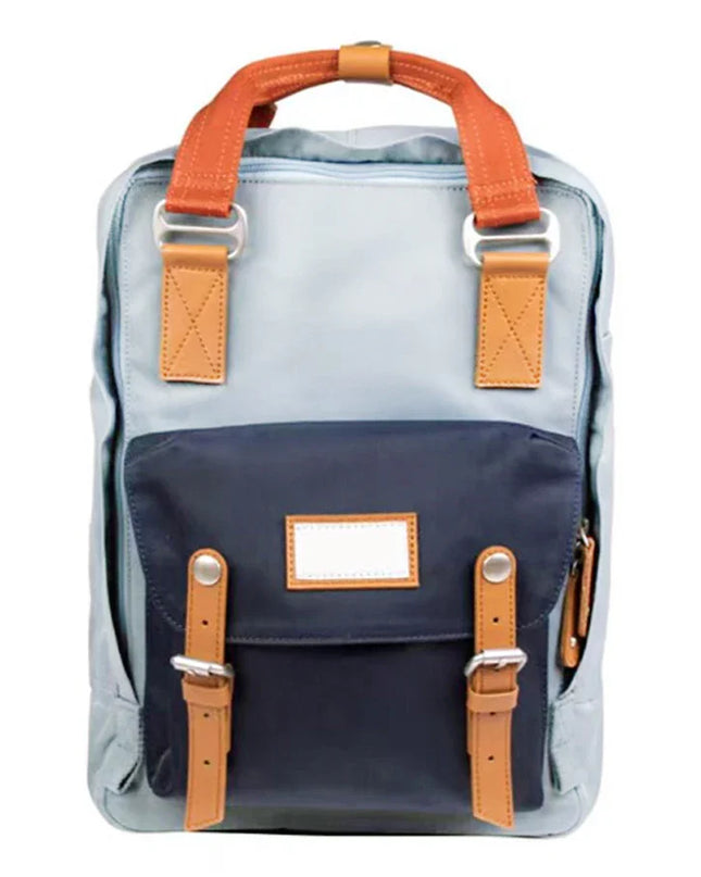 Vintage Rucksack zweifarbig 14 Zoll Canvas