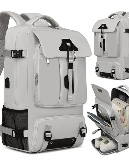 Moderner Daypack-Rucksack mint Schuhfach