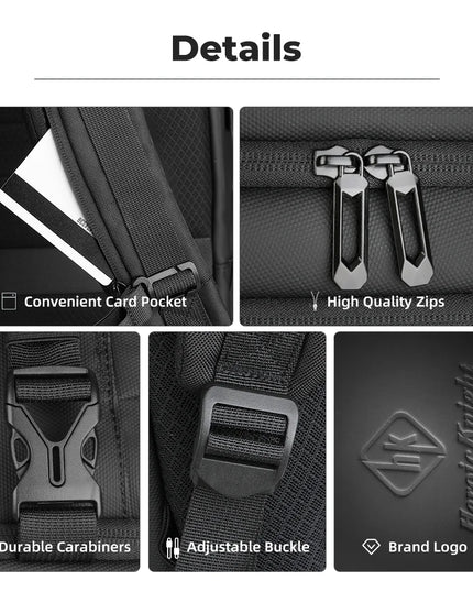 Laptop Rucksack: HK Business Daypack für 17 Zoll Laptops