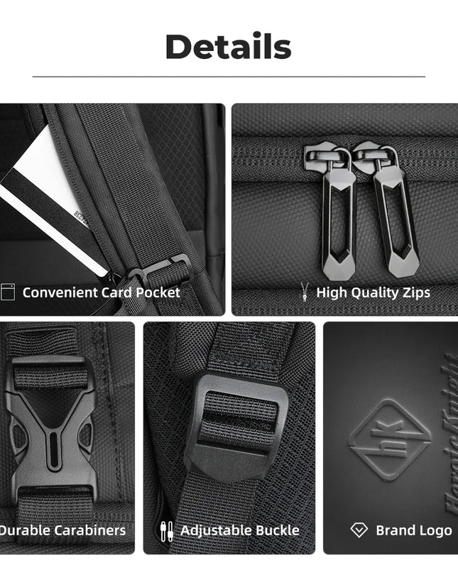 Laptop Rucksack: HK Business Daypack für 17 Zoll Laptops