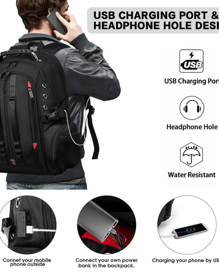 Robuster 40L Outdoor-Rucksack 17 Zoll