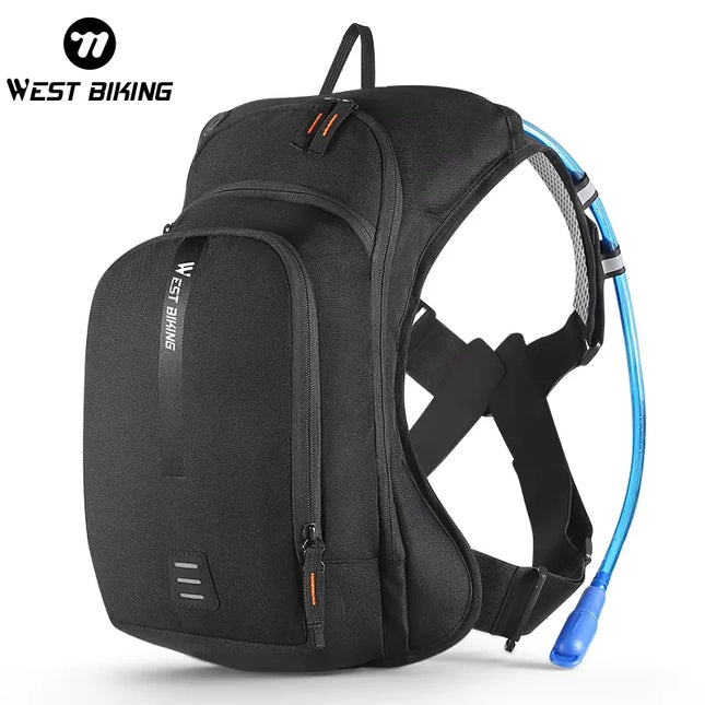 Kompakter Fahrrad-Rucksack 10L Trinkblase