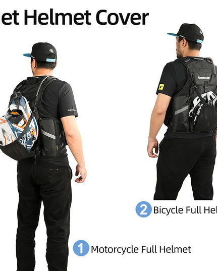 Fahrrad-Weste Rucksack MOLLE tactical