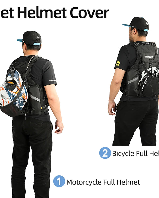 Fahrrad-Weste Rucksack MOLLE tactical