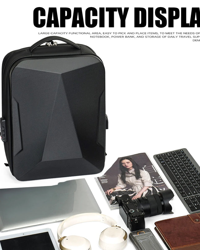 Rolltop Rucksack 15.6 Zoll wasserdicht