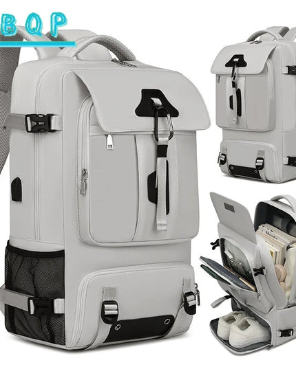 Moderner Daypack-Rucksack mint Schuhfach