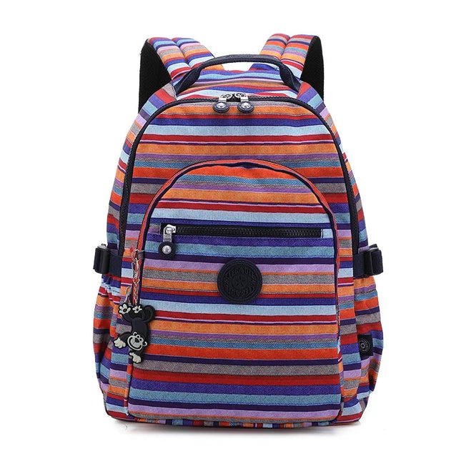 Bunter Schulrucksack mit Buchstaben 16 Zoll