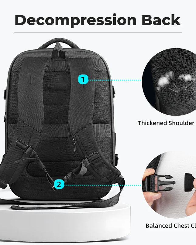 Laptop Rucksack: HK Business Daypack für 17 Zoll Laptops