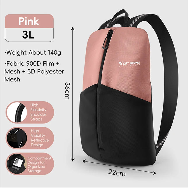 Leichter wasserabweisender Fahrrad-Rucksack