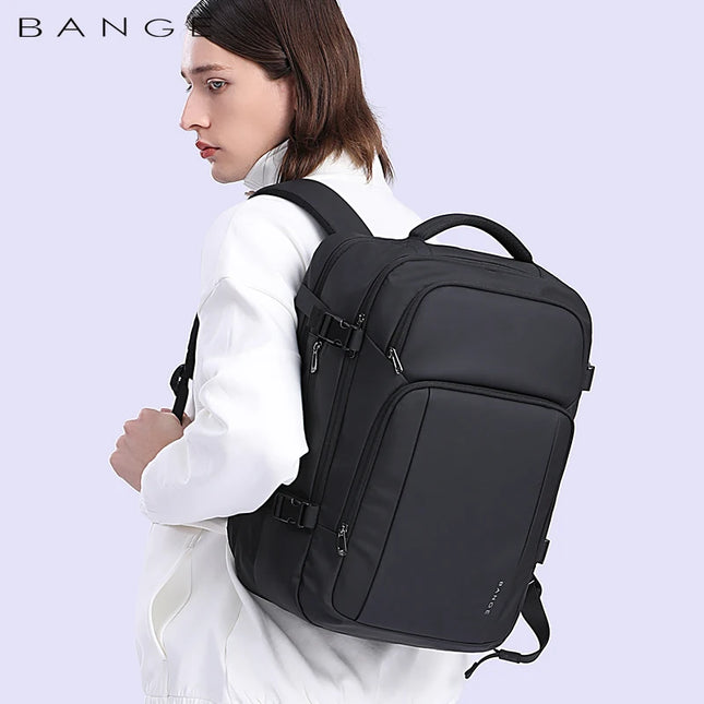Laptop Rucksack Herren BANGE – Wasserdicht, 15.6 Zoll, USB