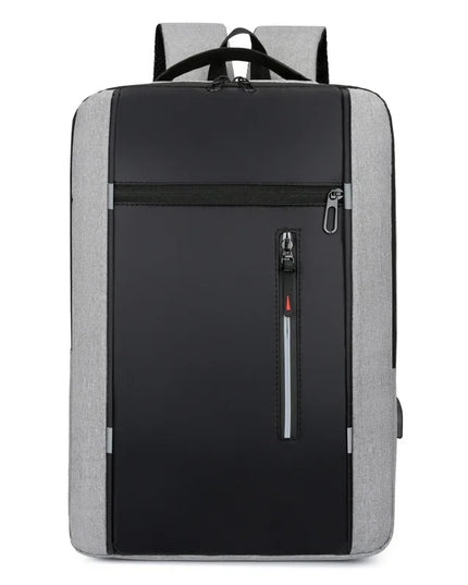 Weisser Business-Rucksack mit USB