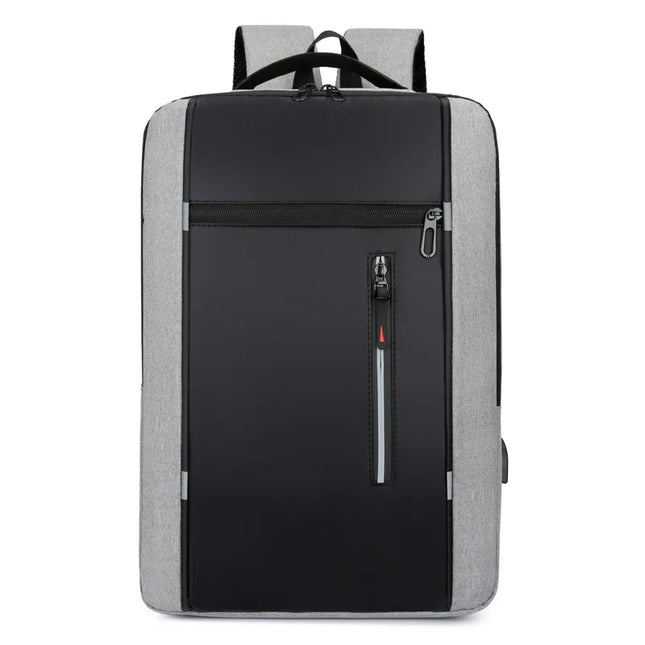 Weisser Business-Rucksack mit USB