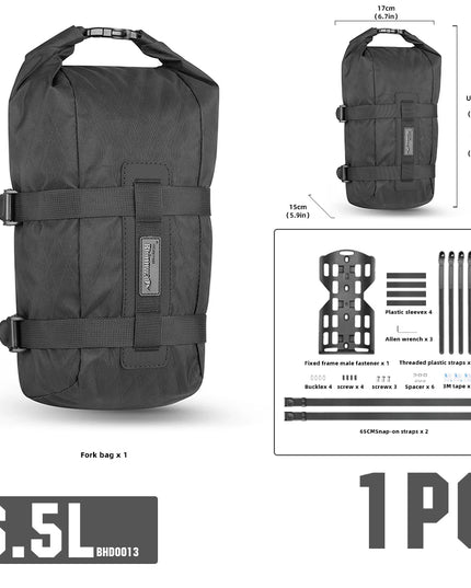Leichter Fahrrad-Rucksack Pendler Nylon Uni