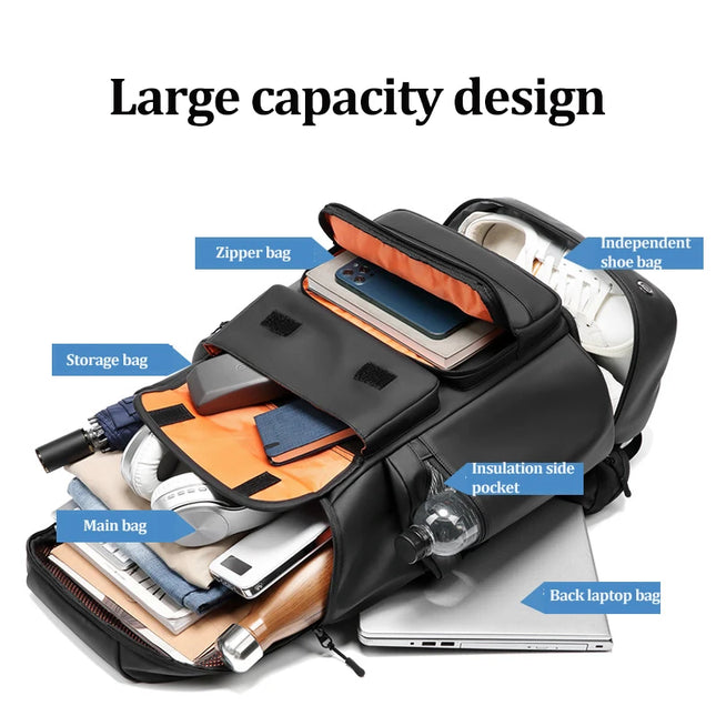50L Rucksack 16 Zoll mit Schuhfach