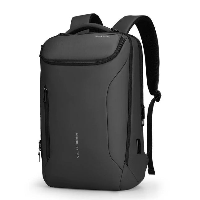 Hochwertig Business-Rucksack 17 Zoll schwarz